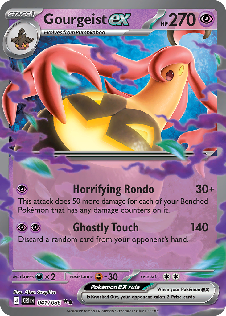 Gourgeist ex - Chaos Rising - 041/086 - Holofoil
