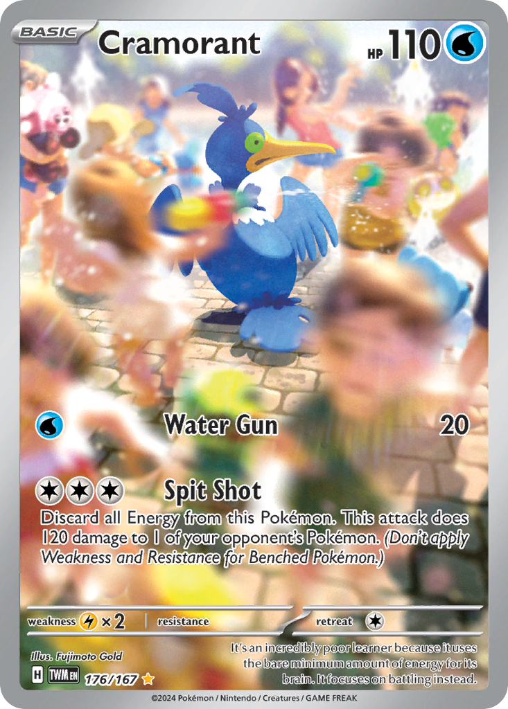 Cramorant - Twilight Masquerade - 176/167 - Holofoil