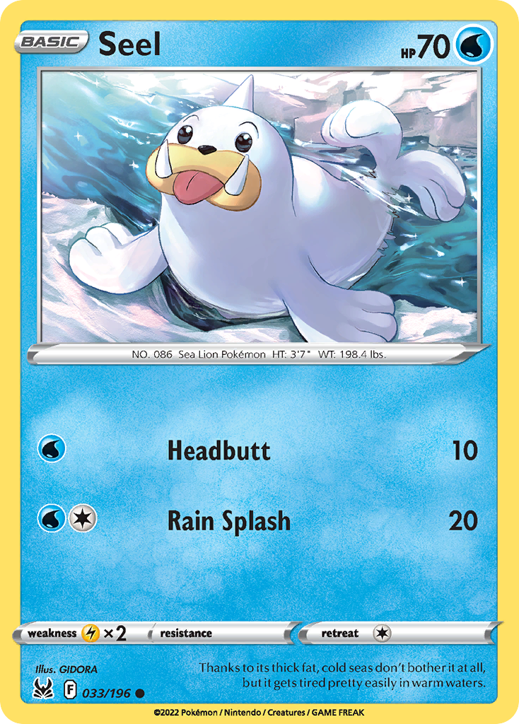 Seel - Lost Origin - 033/196