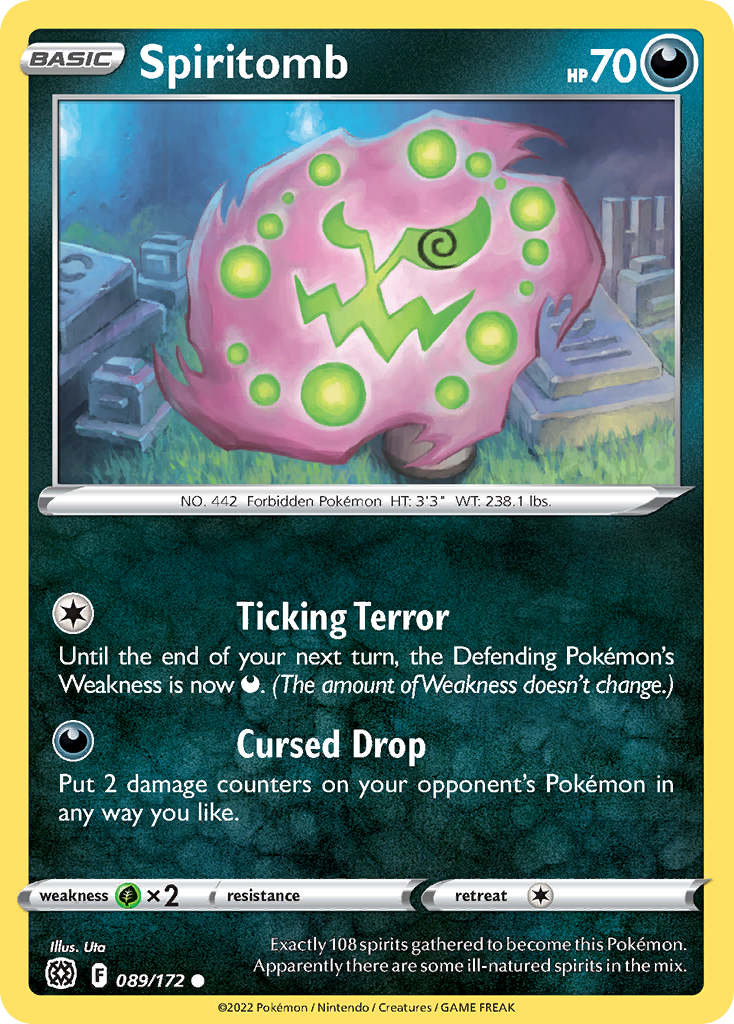 Spiritomb - Brilliant Stars - 089/172