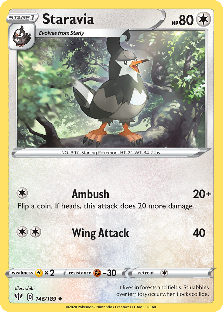 Staravia - Darkness Ablaze - 146/189