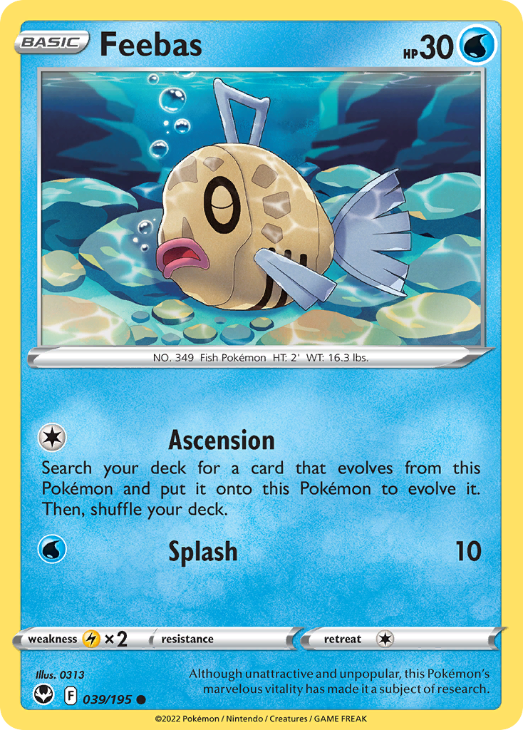 Feebas - Silver Tempest - 039/195