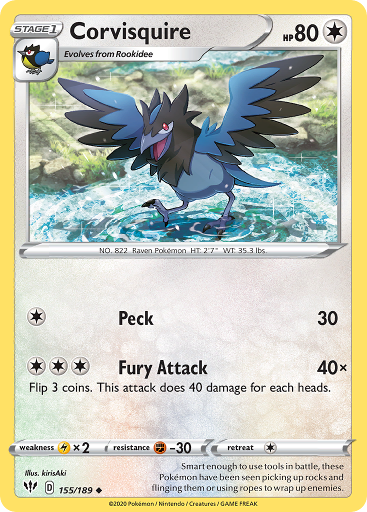 Corvisquire - Darkness Ablaze - 155/189