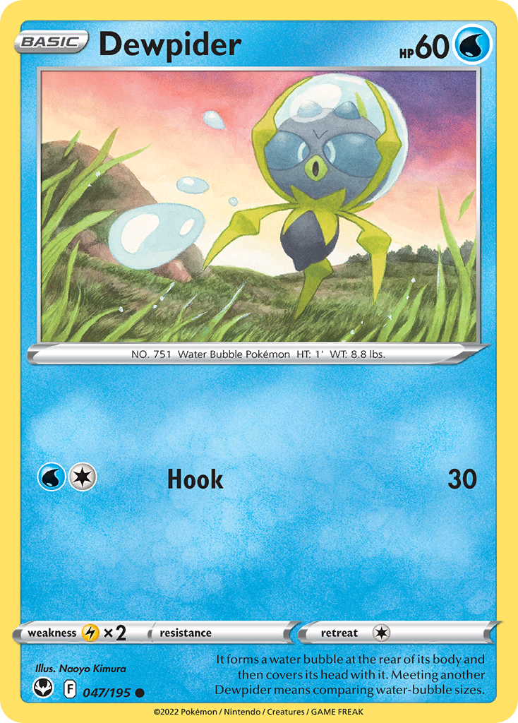 Dewpider - Silver Tempest - 047/195