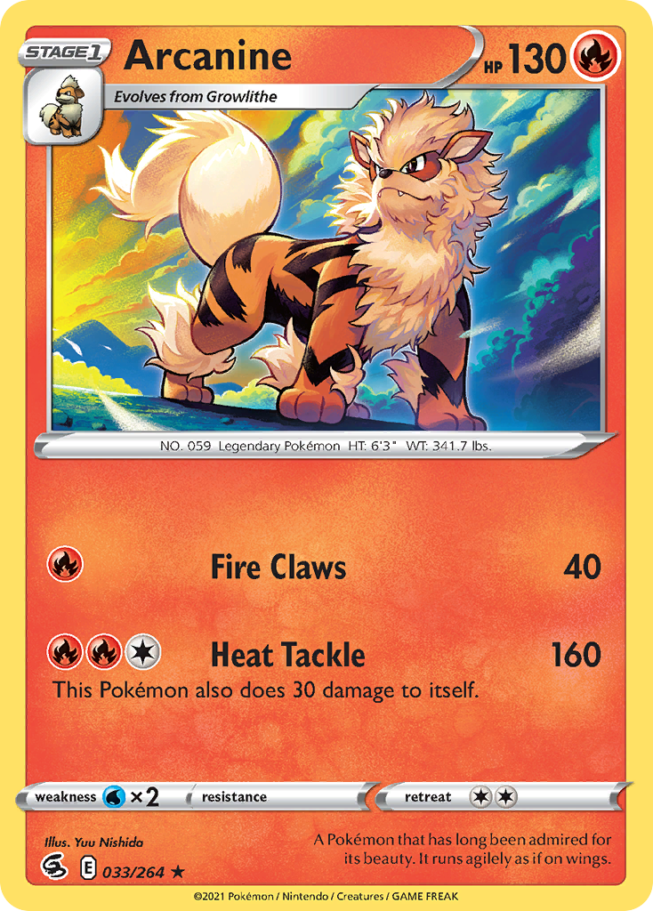 Arcanine - Fusion Strike - 033/264