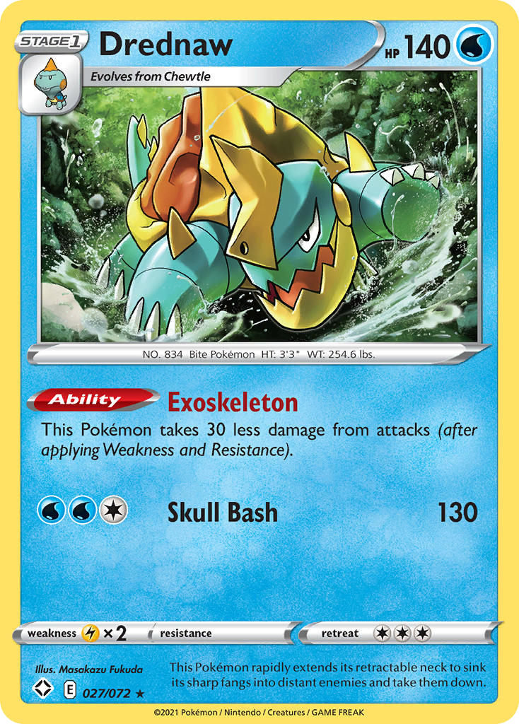 Drednaw - Shining Fates - 027/072
