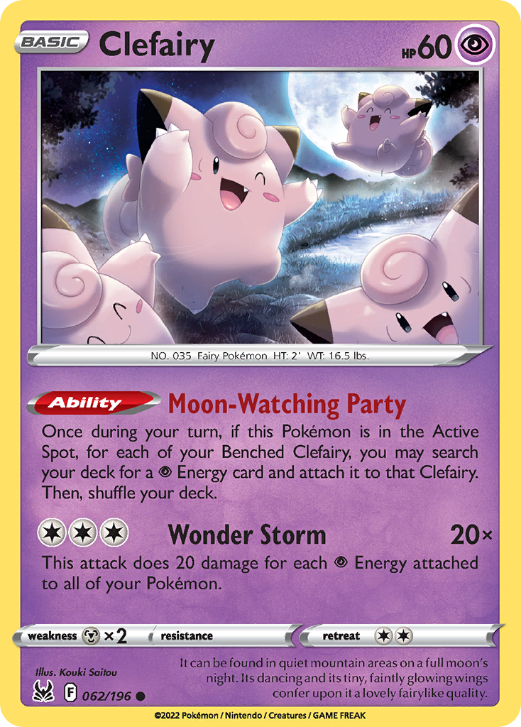 Clefairy - Lost Origin - 062/196
