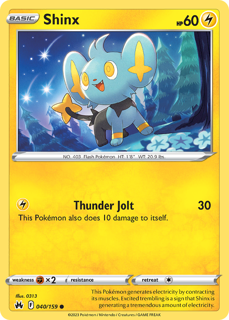 Shinx - Crown Zenith - 040/159