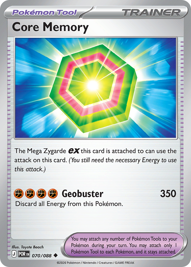 Core Memory - Perfect Order - 070/088 - Reverse Holofoil