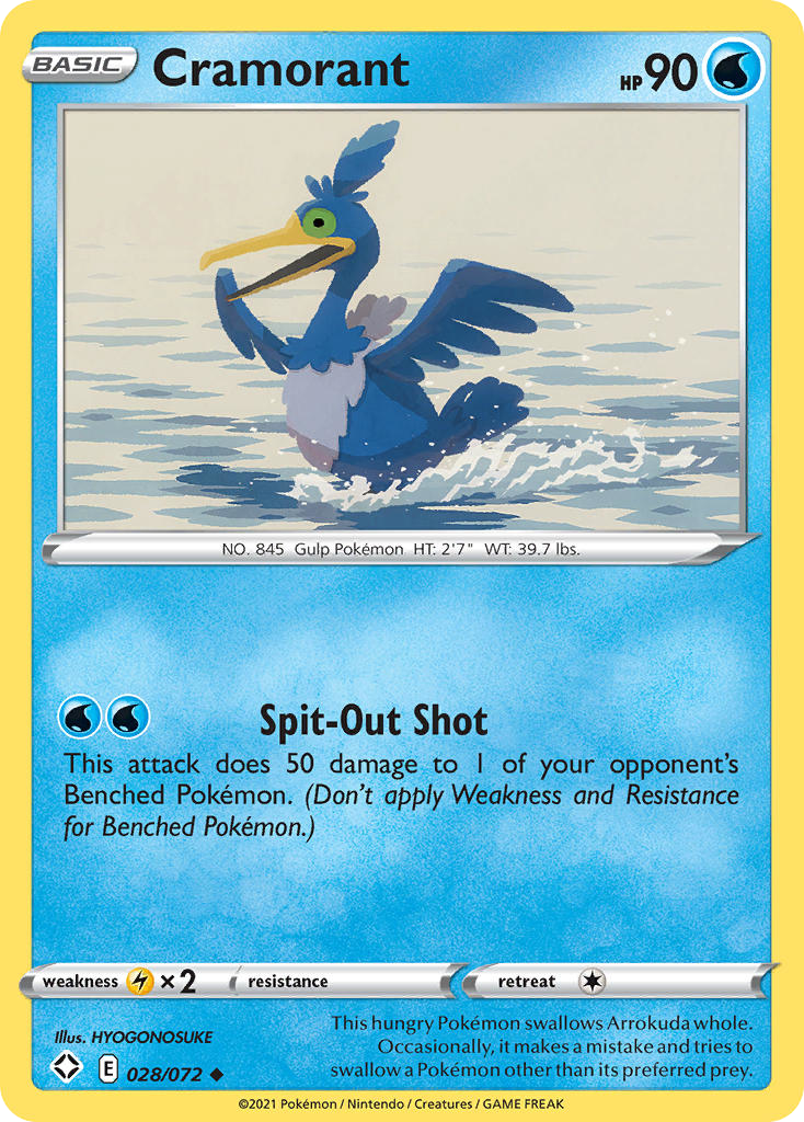 Cramorant - Shining Fates - 028/072