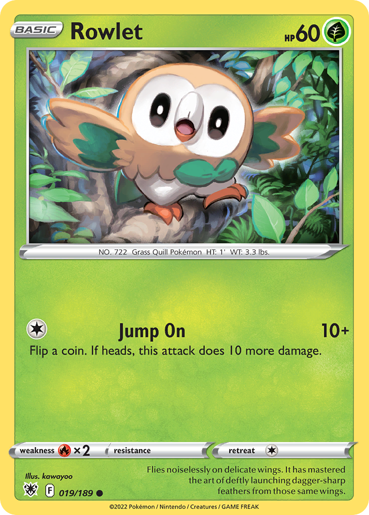 Rowlet - Astral Radiance - 019/189
