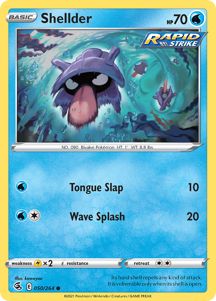 Shellder - Fusion Strike - 050/264
