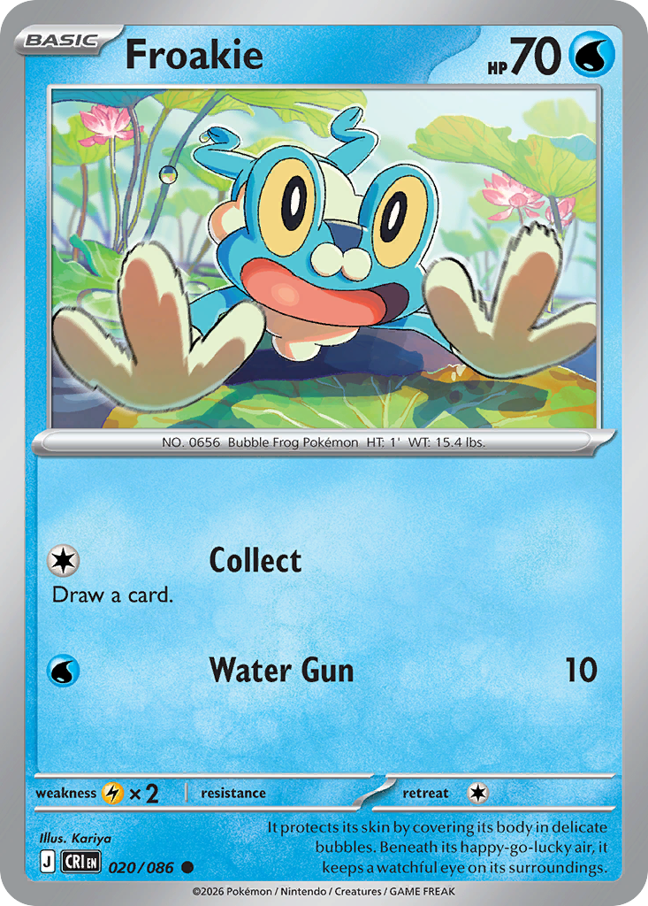 Froakie - Chaos Rising - 020/086