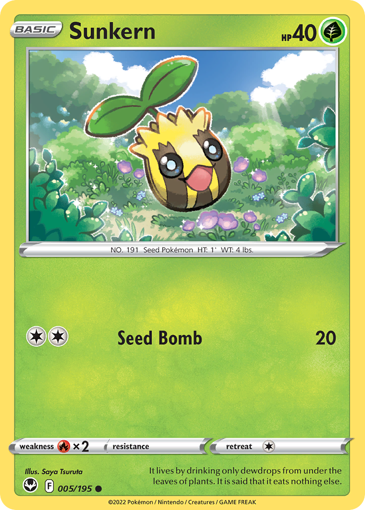 Sunkern - Silver Tempest - 005/195