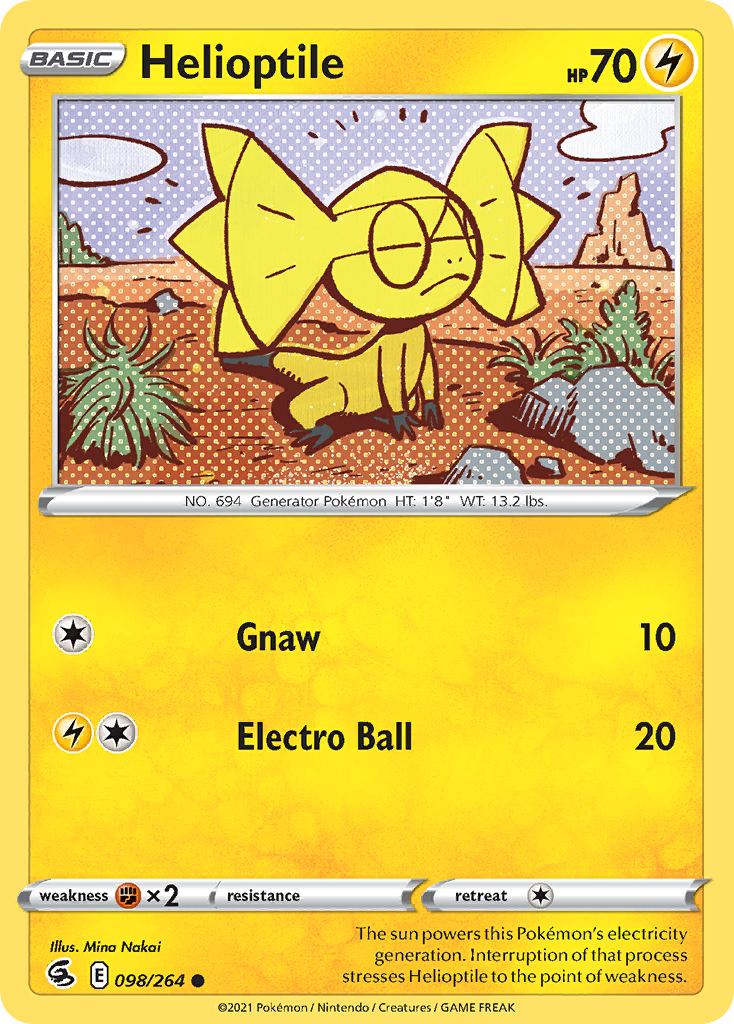 Helioptile - Fusion Strike - 098/264