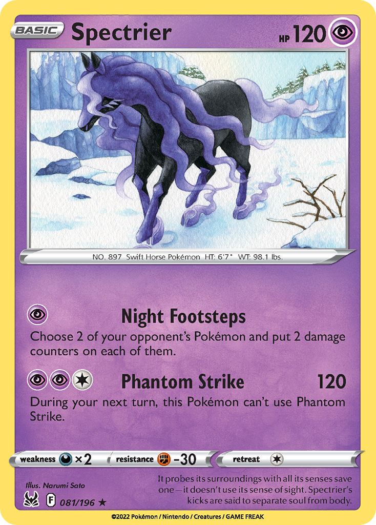 Spectrier - Lost Origin - 081/196 - Holofoil