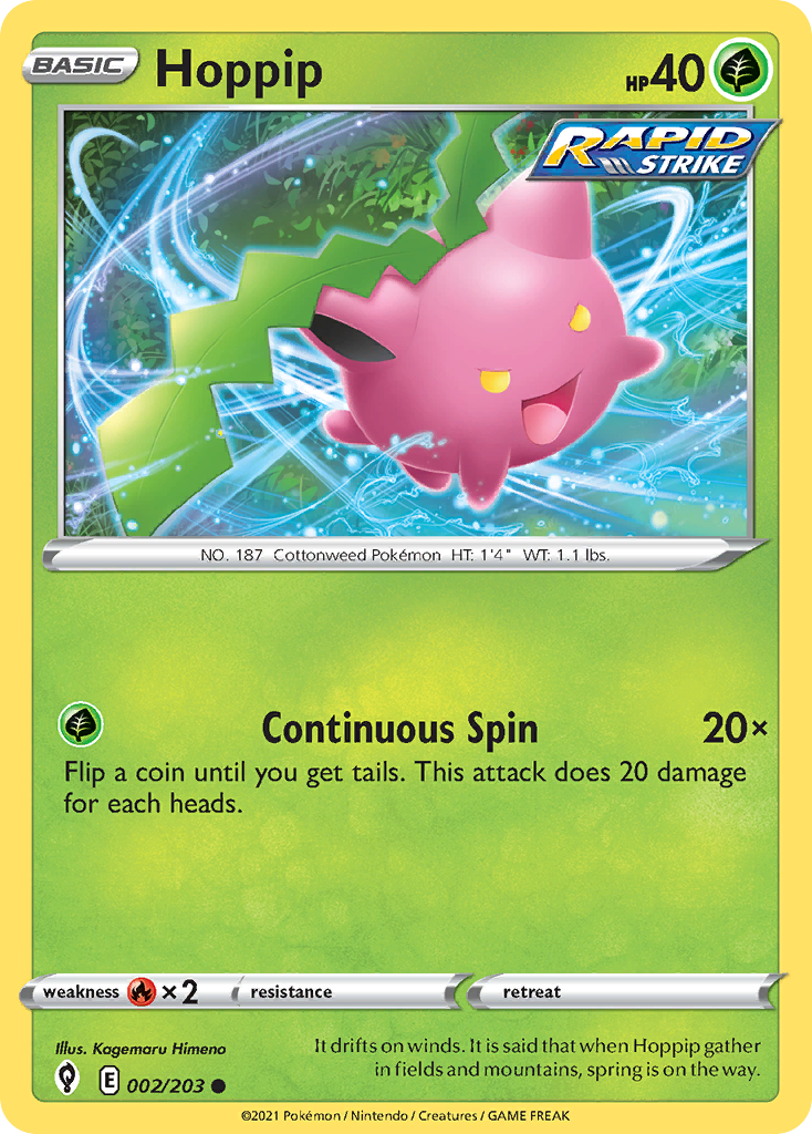 Hoppip - Evolving Skies - 002/203