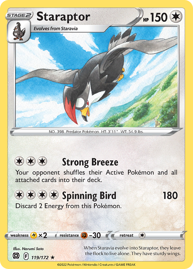 Staraptor - Brilliant Stars - 119/172