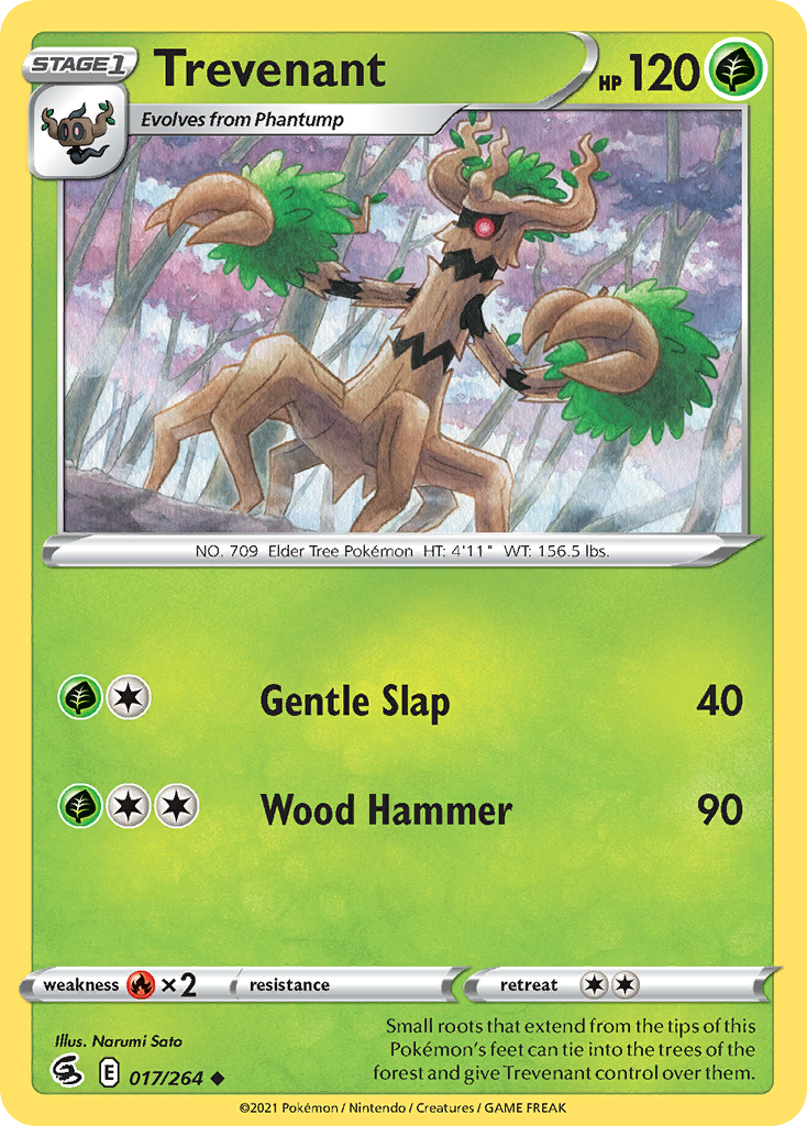 Trevenant - Fusion Strike - 017/264