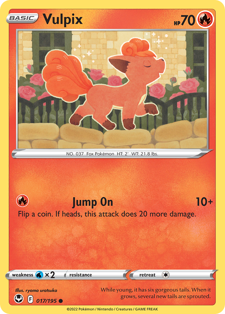 Vulpix - Silver Tempest - 017/195