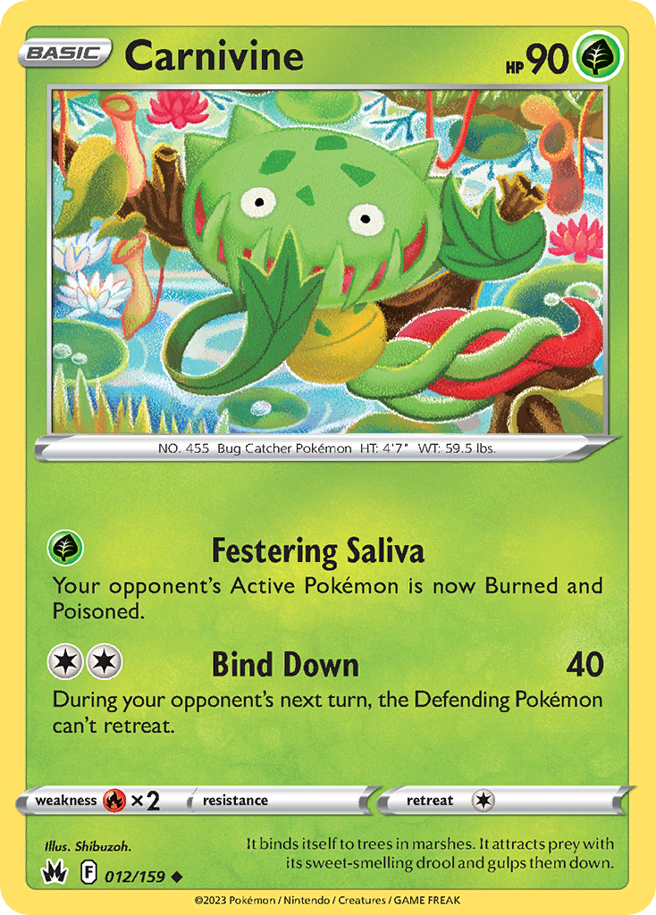 Carnivine - Crown Zenith - 012/159