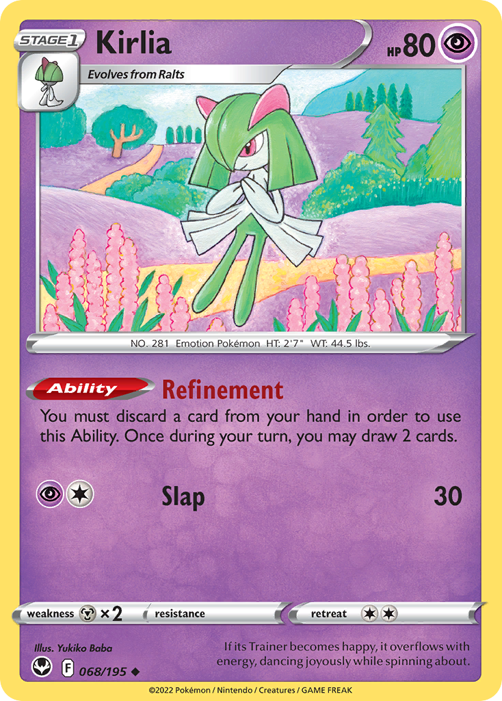 Kirlia - Silver Tempest - 068/195