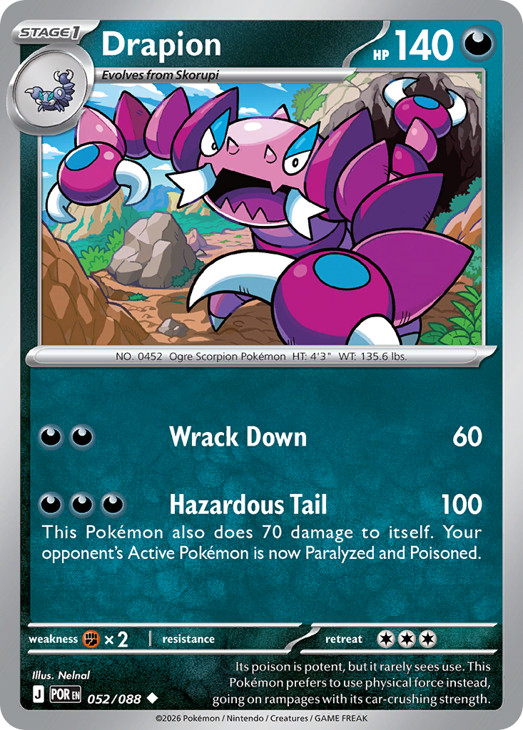 Drapion - Perfect Order - 052/088