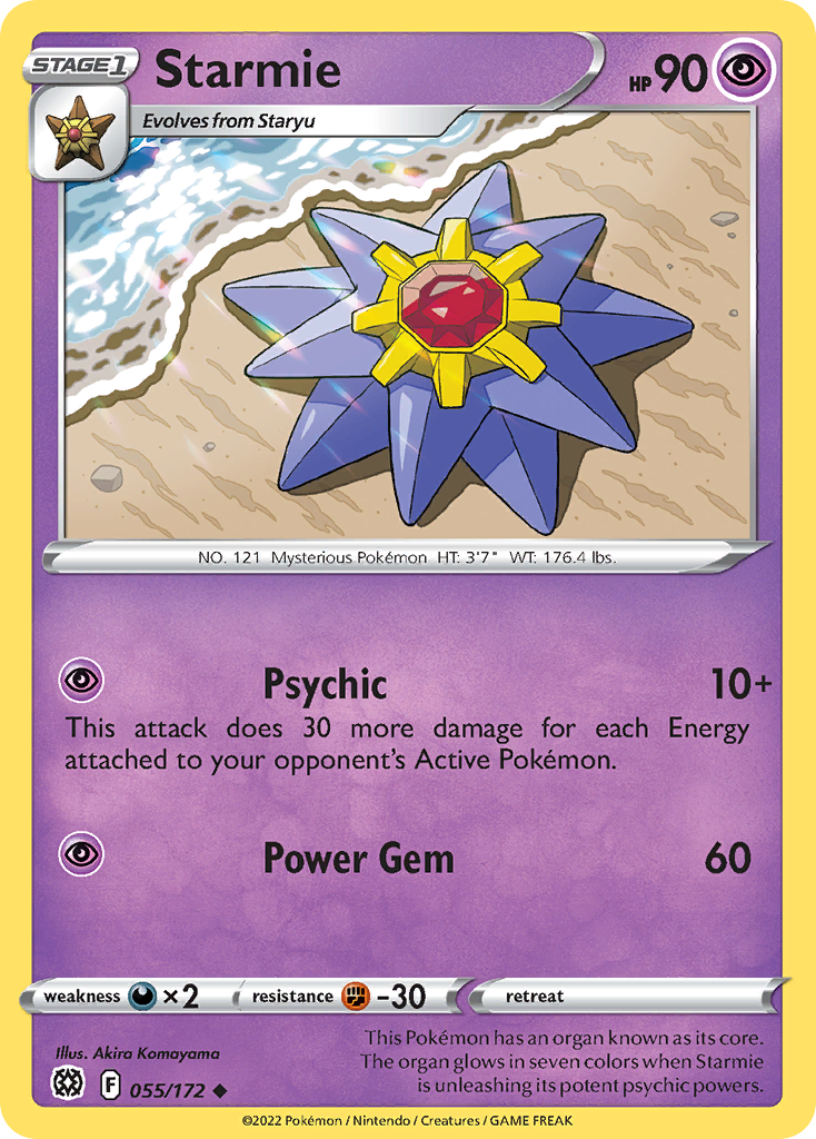 Starmie - Brilliant Stars - 055/172