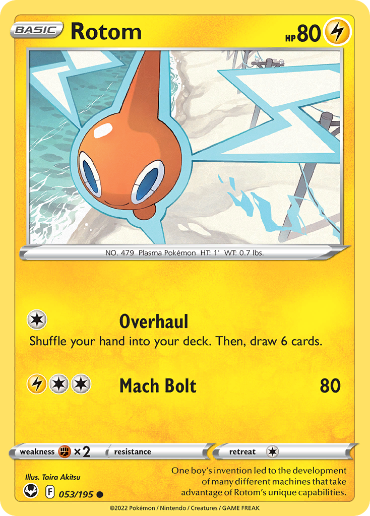 Rotom - Silver Tempest - 053/195