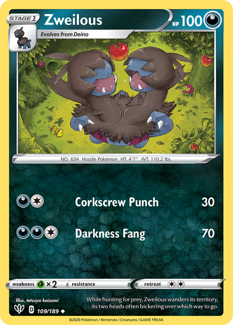 Zweilous - Darkness Ablaze - 109/189