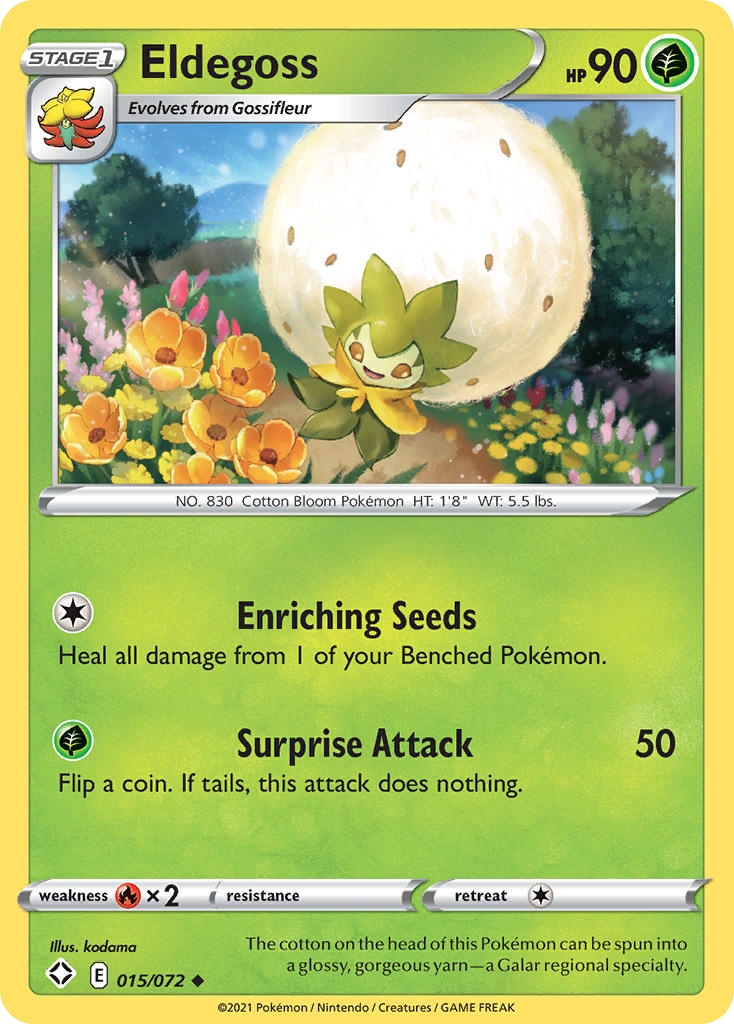 Eldegoss - Shining Fates - 015/072