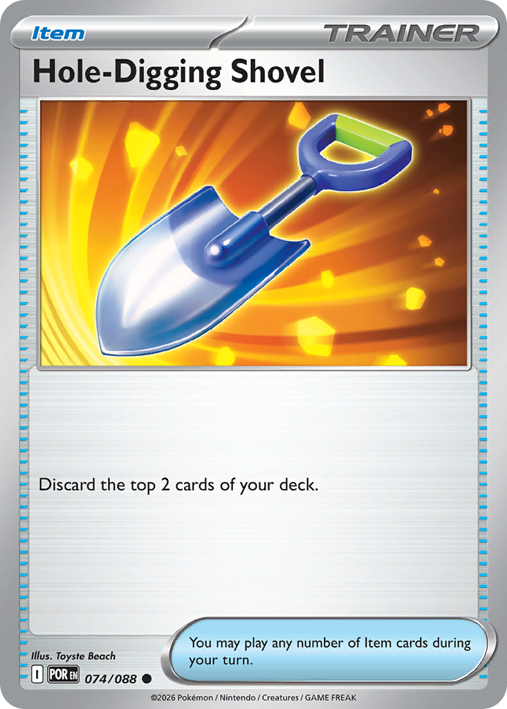 Hole-Digging Shovel - Perfect Order - 074/088