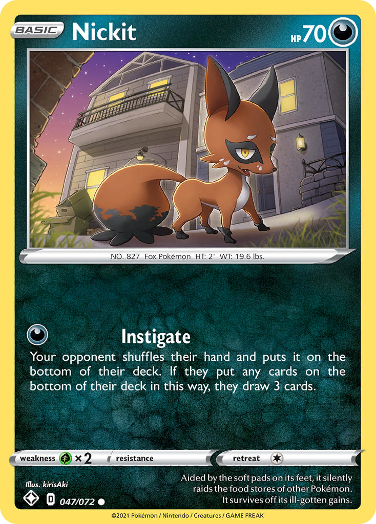 Nickit - Shining Fates - 047/072
