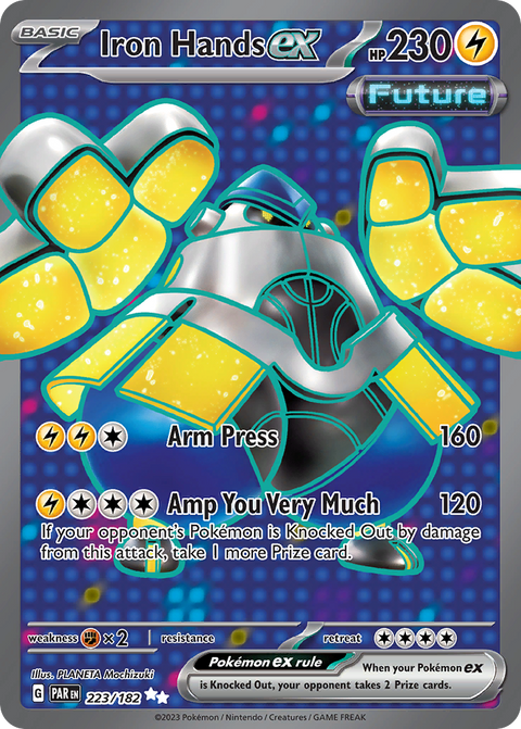 Iron Hands ex - Paradox Rift - 223/182 - Holofoil
