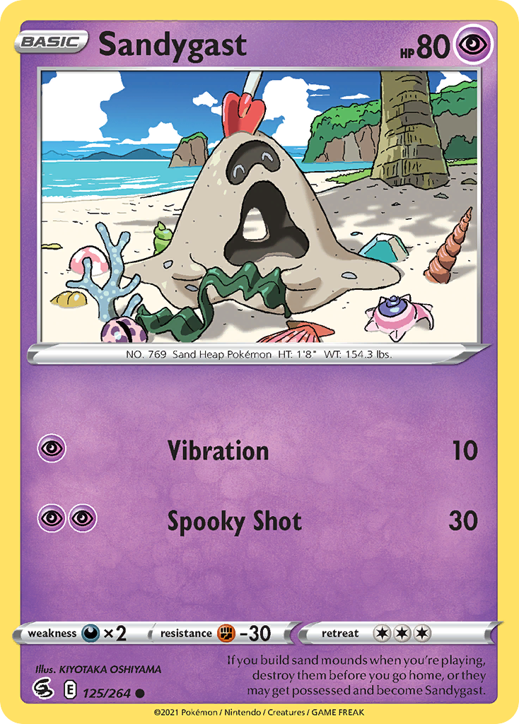 Sandygast - Fusion Strike - 125/264
