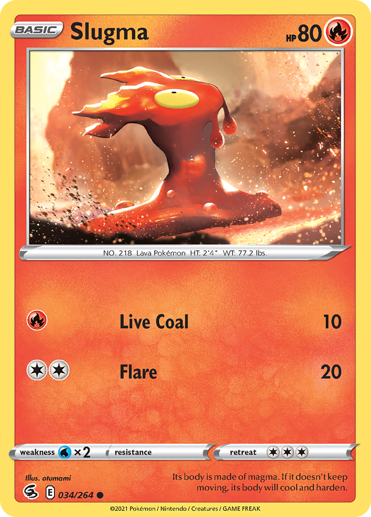 Slugma - Fusion Strike - 034/264