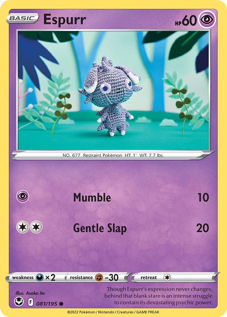 Espurr - Silver Tempest - 081/195