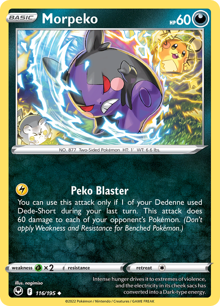 Morpeko - Silver Tempest - 116/195
