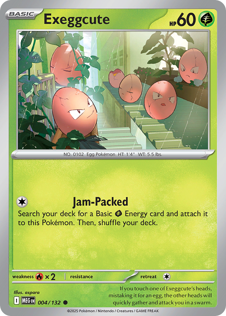 Exeggcute - Mega Evolution - 004/132
