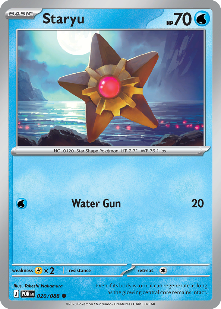 Staryu - Perfect Order - 020/088