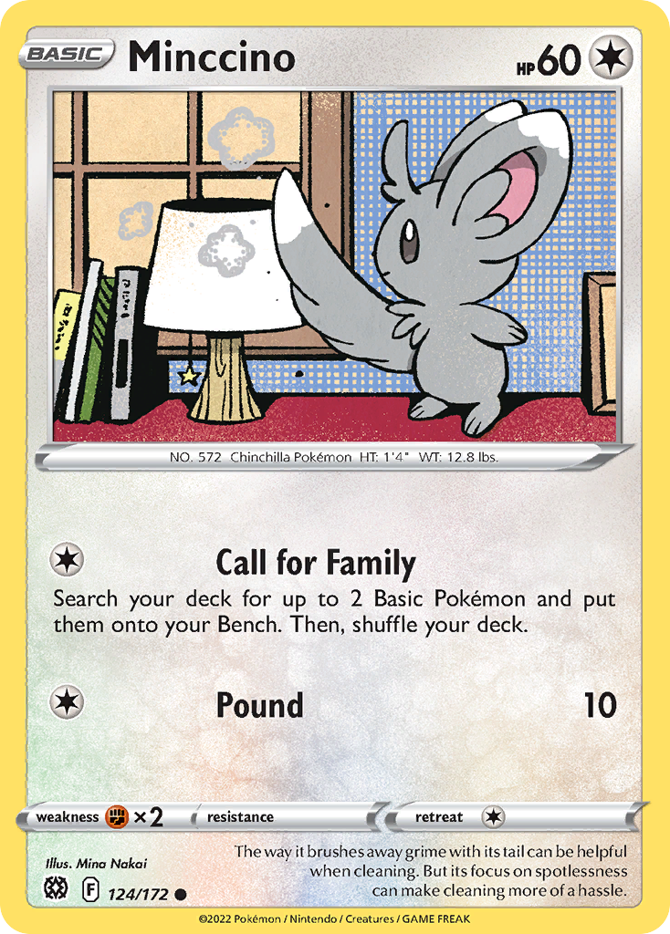 Minccino - Brilliant Stars - 124/172
