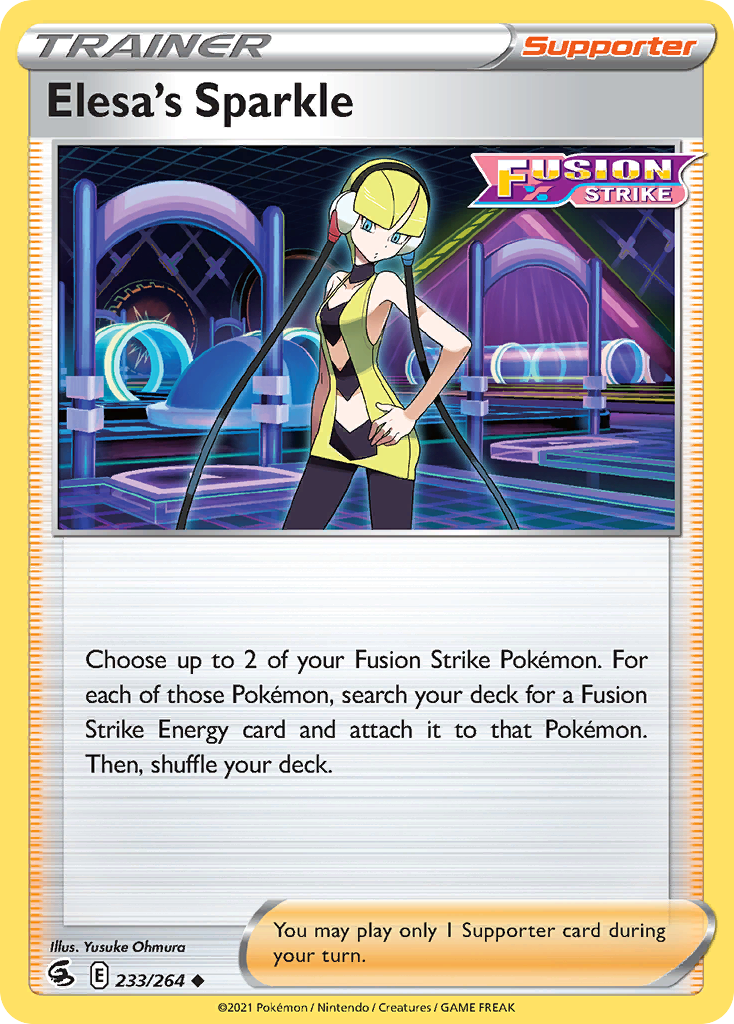 Elesa's Sparkle - Fusion Strike - 233/264