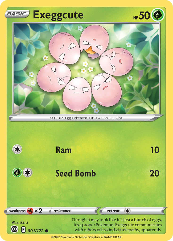 Exeggcute - Brilliant Stars - 001/172