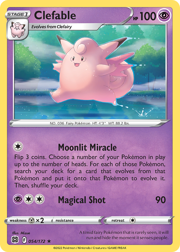 Clefable - Brilliant Stars - 054/172