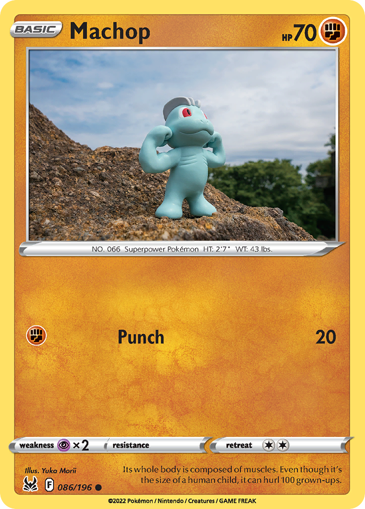 Machop - Lost Origin - 086/196