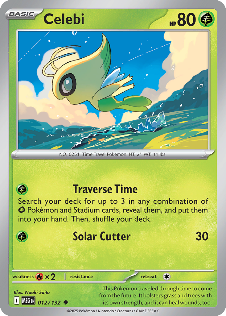 Celebi - Mega Evolution - 012/132