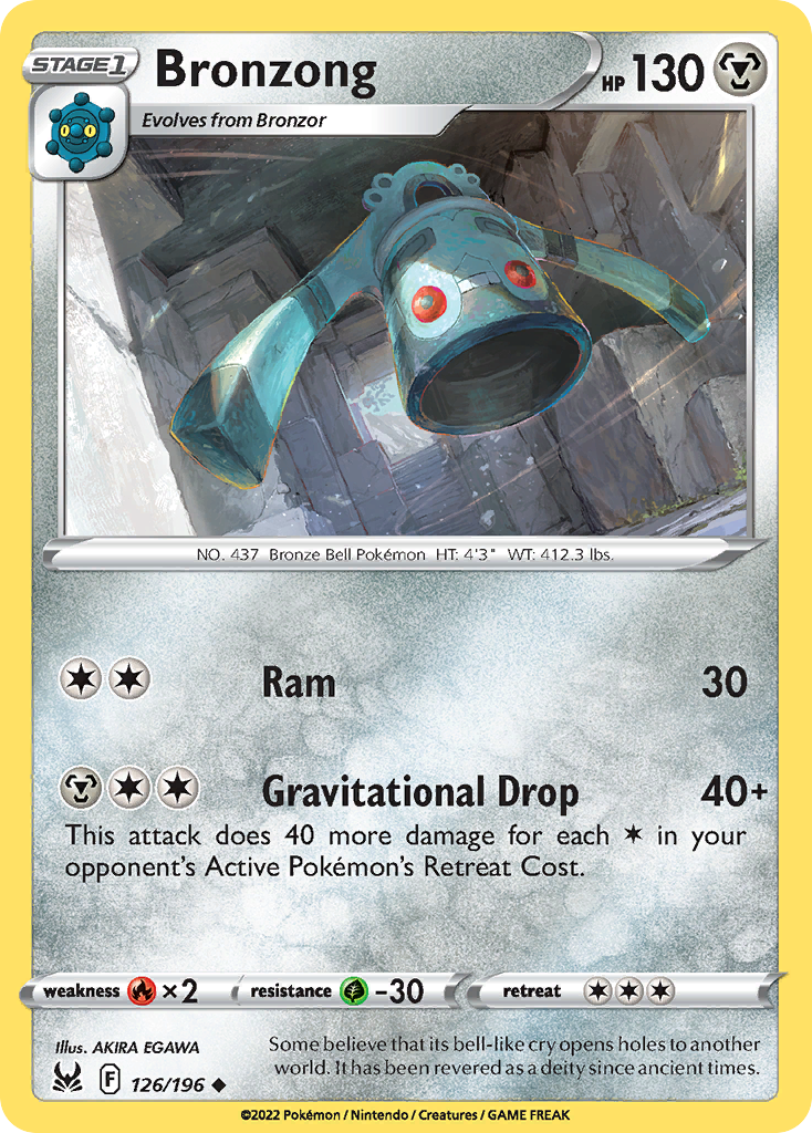 Bronzong - Lost Origin - 126/196