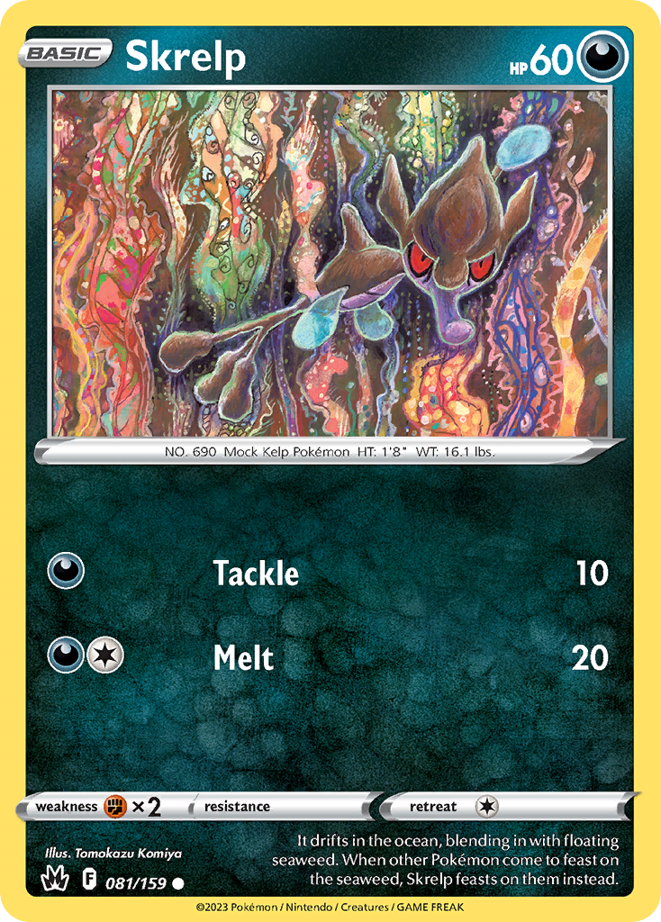Skrelp - Crown Zenith - 081/159