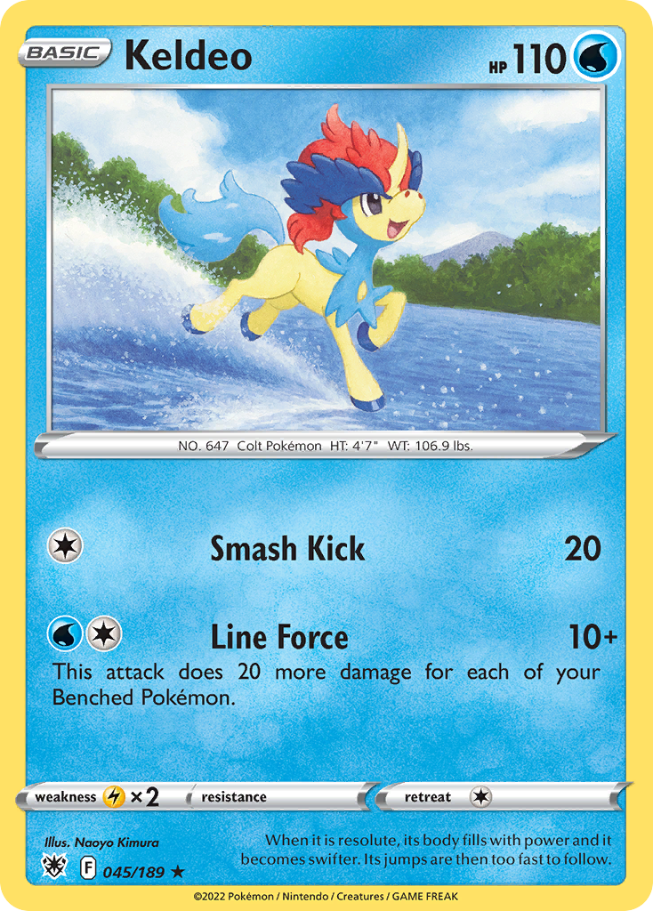 Keldeo - Astral Radiance - 045/189