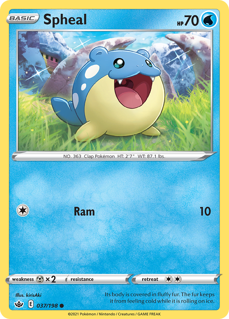 Spheal - Chilling Reign - 037/198